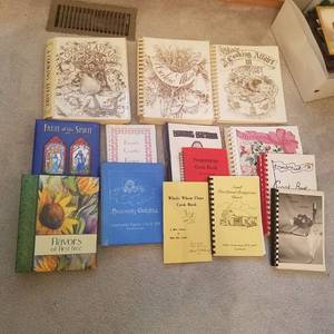 lot 1846 image: assorted cookbooks