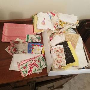 lot 1861 image: over 100 hankies