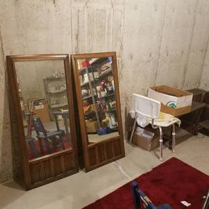lot 1881 image: all items on wall and in corner