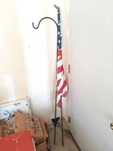lot 1797 image: Flag and Shepards Hook