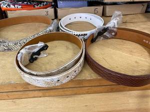 lot 12 image: belts