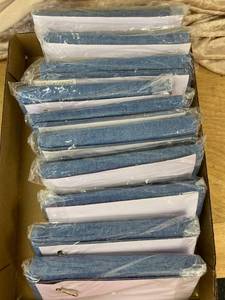 lot 18 image: 10 ladybug denim wallets