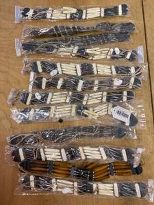 lot 55 image: 12 tribal chokers