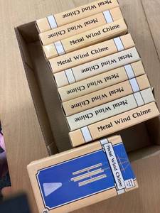 lot 59 image: 10 wind chimes