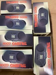 lot 60 image: 6 alarm clocks not tested