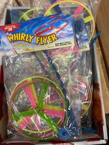 lot 70 image: box of flyer toys 20