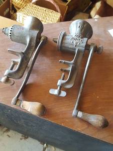 lot 235 image: 2 Chopper grinders, one is Keen Kutter