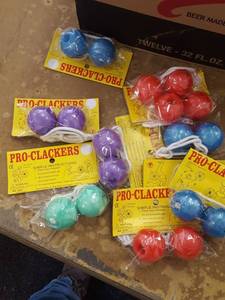 lot 1157 image: approximately 90 clackers