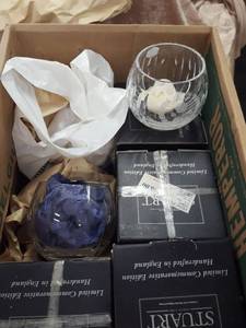 lot 1158 image: 6 Princess Diana candle votives