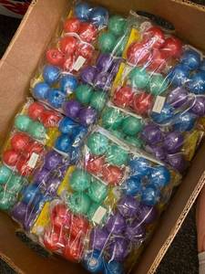 lot 1561 image: approx 12 dozen clacker toys
