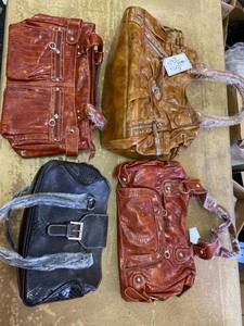 lot 1566 image: 4 shoulder handbags