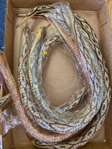 lot 1615 image: 6 wooden snakes