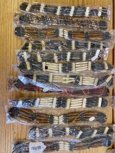 lot 1633 image: 12 Native American chokers