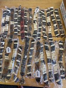 lot 1634 image: approx 26 bone chokers