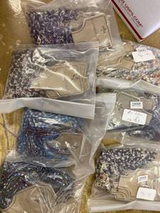 lot 1644 image: lot of assorted chokers and bracelets approx 7 dozen