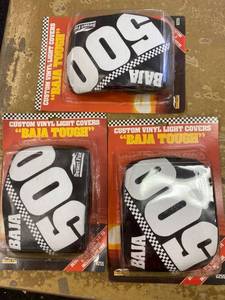 lot 1650 image: 3 pairs vinyl light covers