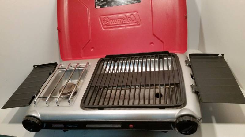 instastart grill stove coleman