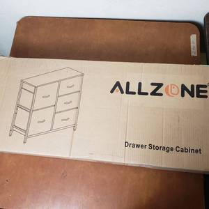 lot 300 image: 5 Drawer Storage Cabinet