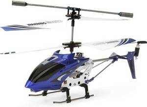 lot 349 image: Cheerwing S107S107G Phantom 3CH 3.5 Channel Mini RC Helicopter with Gyro Blue