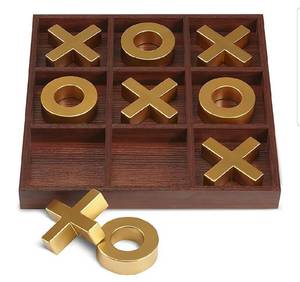 lot 358 image: Wooden Tic-Tac-Toe