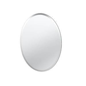 lot 362 image: Gatco Flush Mount 26.5 in. x 19.5 in. Frameless Oval Mirror, na