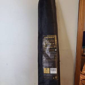 lot 428 image: Gxmmat Large Exercise Mat 6x4x7mm, Thick Workout Mats for Home Gym Flooring, Extra Wide Non-Slip Durable Cardio Mat, High Density, Shoe Friendly, Perfect for Plyo, MMA, Jump Rope, Stretch, Fitness