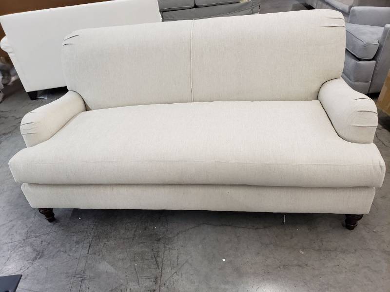 Pottery barn deals tight back sofa