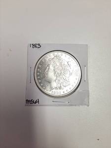 lot 102 image: 1883 Morgan Silver Dollar