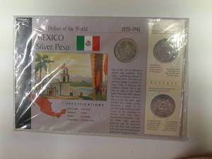 lot 107 image: 1922 Mexico Silver Peso