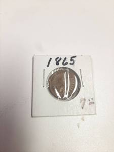 lot 119 image: 1865 Indian Head Cent - Civil War Era