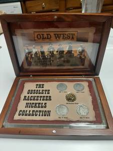 lot 120 image: The Obsolete Racketeer Nickels Collection