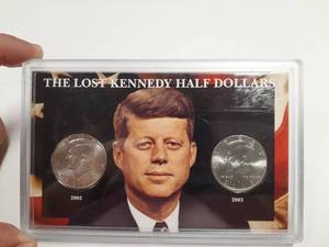 lot 127 image: The Lost Kennedy Half Dollars