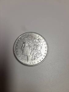 lot 137 image: 1890 Morgan Silver Dollar