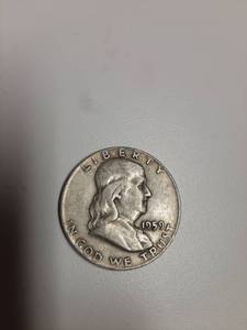 lot 144 image: 1959-D Franklin Silver Half Dollar