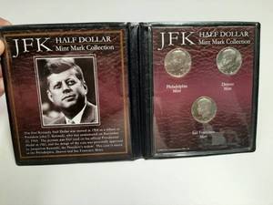 lot 145 image: JFK Half Dollar Mint Mark Collection