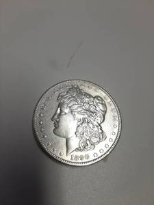 lot 155 image: 1890 Morgan Silver Dollar