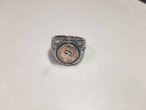 lot 191 image: Ring with Indian Head Design