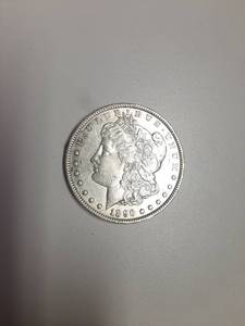 lot 212 image: 1896 Morgan Silver Dollar
