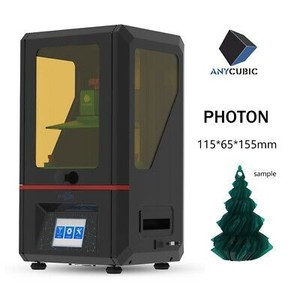 lot 51186 image: ANYCUBIC Photon 3D Printer UV LCD Photocuring Assembled Innovation with 2.8 Smart Touch Color Screen Off-line Resin Print 4.53(L) x 2.56(W) x 6.1(H) Printing Size Black