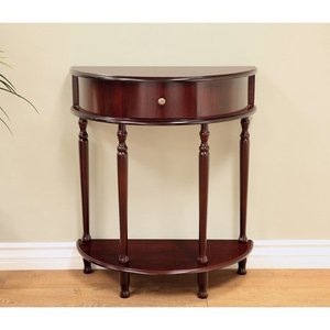 lot 51199 image: Frenchi Home Furnishing End TableSide Table, Espresso Finish