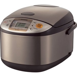 lot 51256 image: Zojirushi NS-TSC18 Micom Rice Cooker and Warmer, 10-Cups