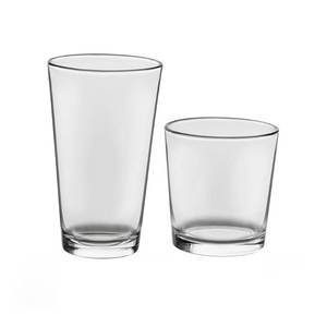 lot 51257 image: Libbey Flare 16-Piece Tumbler and Rocks Glass Set