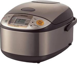 lot 51260 image: Zojirushi NS-TSC10 5-12-Cup (Uncooked) Micom Rice Cooker and Warmer, 1.0-Liter