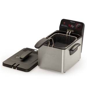 lot 51342 image: National Presto 05461 Stainless Steel Pro Fry Immersion Element Deep Fryer