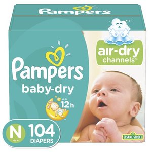 lot 51365 image: Diapers NewbornSize 0 (
