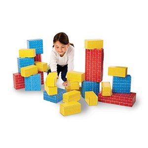 lot 51391 image: Melissa & Doug Jumbo Cardboard Blocks - 24 Pieces