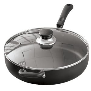 lot 118 image: T-Fal - 5-Quart Jumbo Cooker - Black
