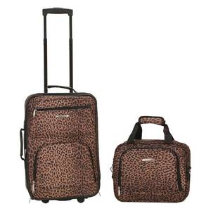 lot 150 image: Rockland Luggage Rio SoftSide 2-Piece Carry-On Luggage Set