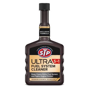 lot 48955 image: STP 17437 Ultra 5-in-1 Fuel System Cleaner - 12 fl. oz.
