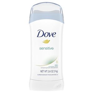 lot 48961 image: Dove Antiperspirant Deodorant Sensitive Skin 2.6 oz